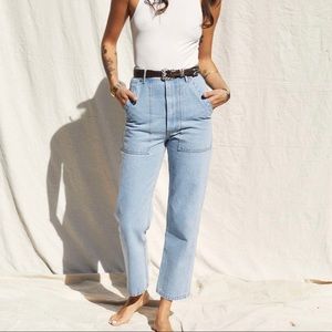 P&Co 304 Service Fatigue Pants - Denim